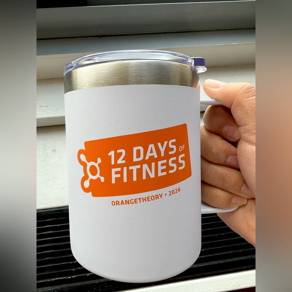 Orangetheory 12 Days of Fitness Mug 2024